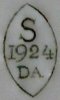 1924 DA mark