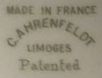 Ahrenfeldt made in France mark