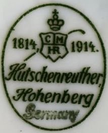 Hutschenreuther Hohenberg 1814 - 1914 mark