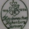 Sygnatura Hutschenreuther Hohenberg 1934- 1946