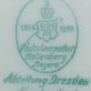 Sygnatura Hutschenreuther Hohenberg Abteilung Dresden