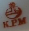 Czerwona sygnatura KPM