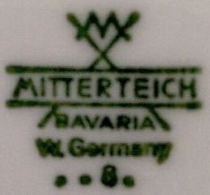 Mitterteich Bavaria W. Germany mark