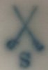 Crossed swords S mark