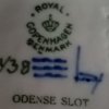Sygnatura Royal Copenhagen z 1957 r. 