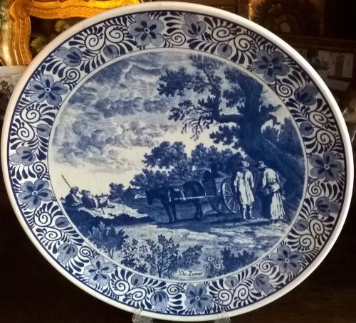 Delfts Blauw De Zomer plate