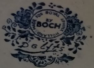 Ginger jar Boch for Royal Sphinx