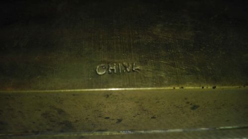 enameled china box humidor brass