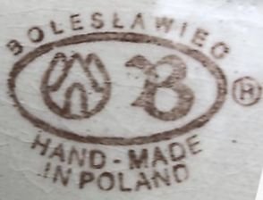 Sygnatura Zakładów Ceramicznych &quot;BOLESŁAWIEC&quot;