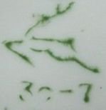 Green Gorodnitsa deer mark