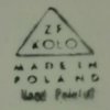 Porcelain and pottery marks &raquo; Kolo Faience Factory marks