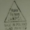 Kolo faience 1990s mark