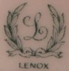 Zielona sygnatura Lenox