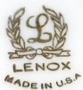 Sygnatura Lenox USA