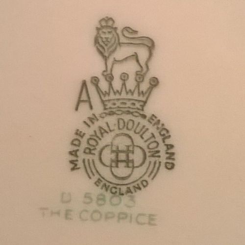 royal doulton coppice mark