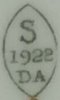 1922 DA mark