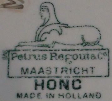 Petrus Regout Honc mark