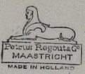 Sygnatura Petrus Regout Maastricht