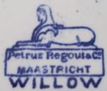 Petrus Regout Willow mark
