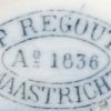 P. Regout 1836 mark