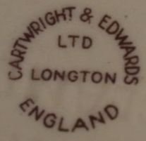 Sygnatura Cartwright &amp; Edwards Longton