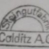 Sygnatura Steingutfabrik Colditz AG 