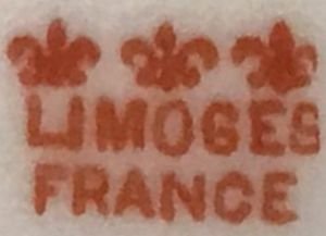 Limoges porcelain list marks france 