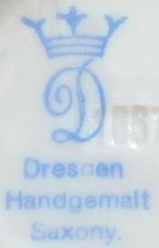 Sygnatura Dresden Saxony