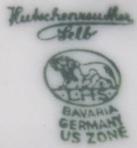 Hutschenreuther US Zone mark