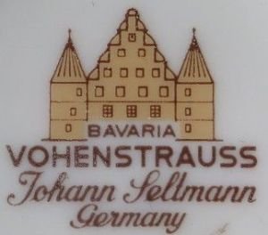 Bavaria Vohenstrauss Germany mark