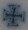 Blue cross mark