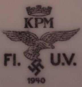 Sygnatura KPM Luftwaffe