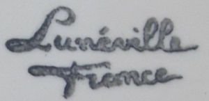 Luneville France mark