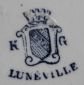 Sygnatura Luneville 1889