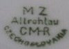 Sygnatura MZ Altrohlau Czechoslovakia