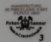 Sygnatura Pirkenhammer Czechoslovakia