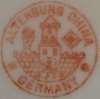 Altenburg China mark