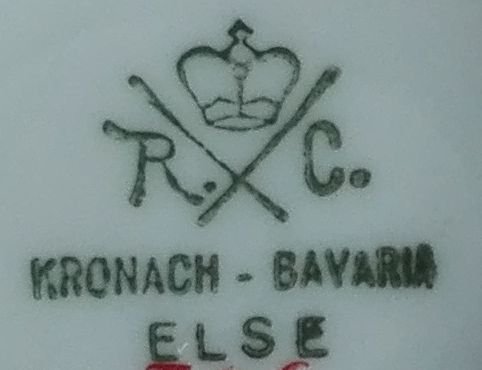 Sygnatura Rosenthal Kronach Bavaria