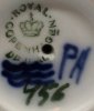 Royal Copenhagen 1975 - 1979 mark