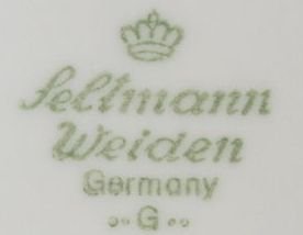 Sygnatura Seltmann Weiden Germany