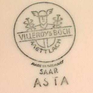 villeroy boch mettlach asta mark