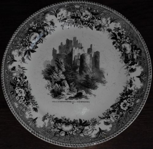 Jean-Francois Boch Bourscheid Castle plate