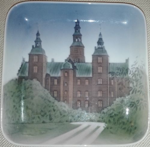 Vintage B&G Rosenborg castle plate