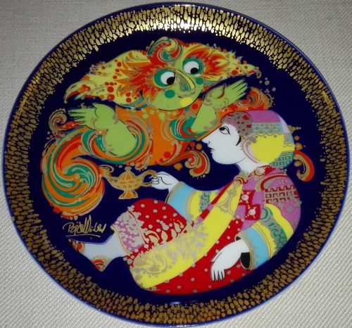 Rosenthal 'Aladdin and the Wonder Lamp' plates