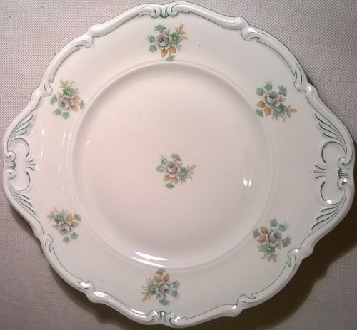 Antique CT Altwasser handled serving plate