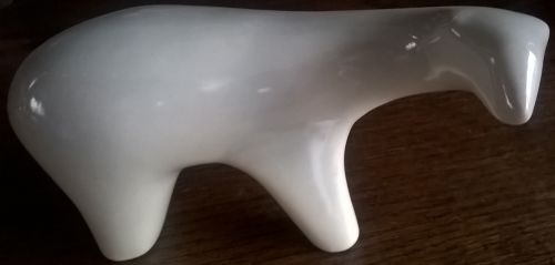 1960s polar bear figurine