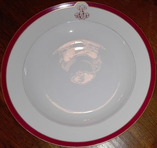 Ernst Göcke porcelain charger