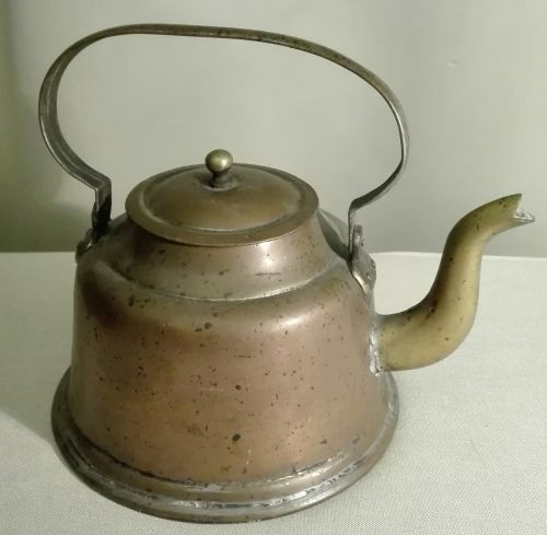 Vintage Ragip Panco copper kettle from Istanbul