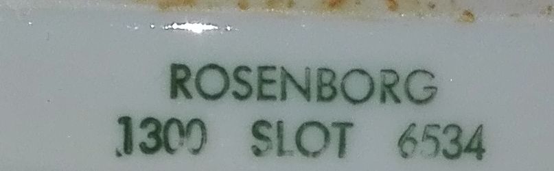 rosenborg 1300 slot 6534 tray