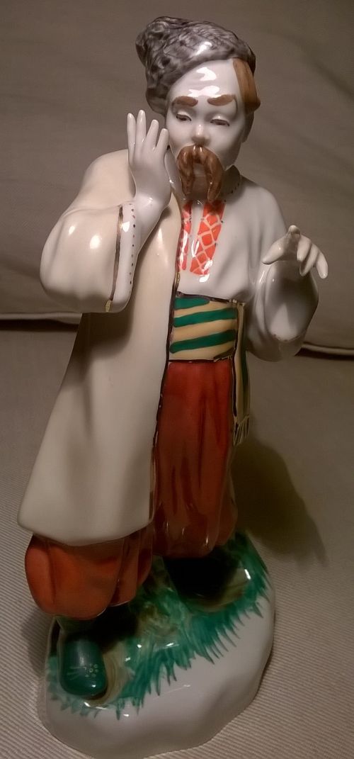 Soviet porcelain Karas figurine
